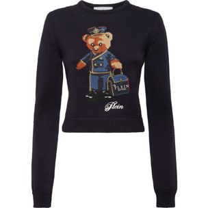 PHILIPP PLEIN Pullover Round Neck Ls TEDDY