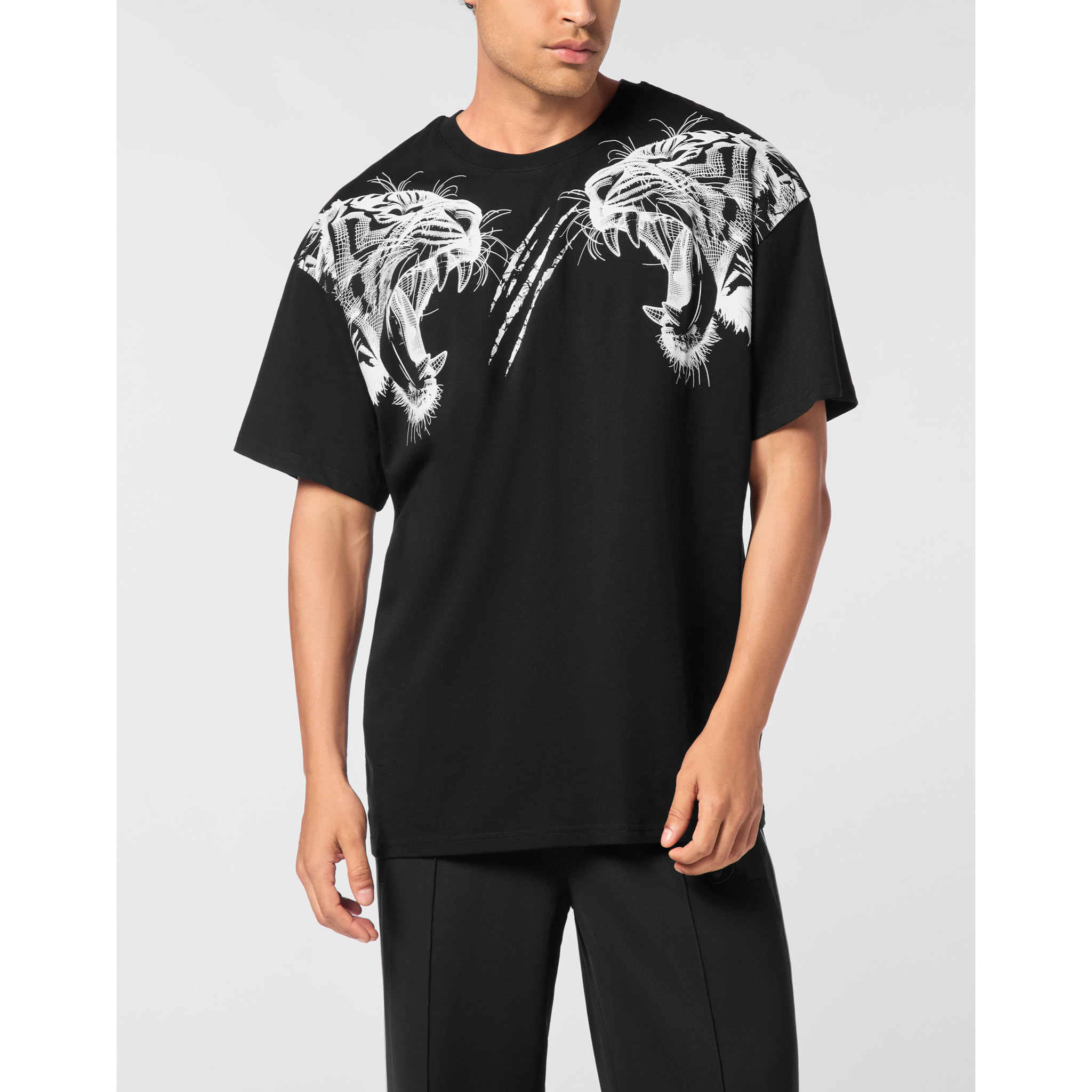 PLEIN SPORT T-Shirt Round Neck TIGER