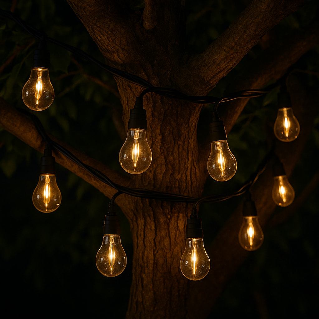 2 Guirlande solaire PARTY MAX 10LED 7.5M