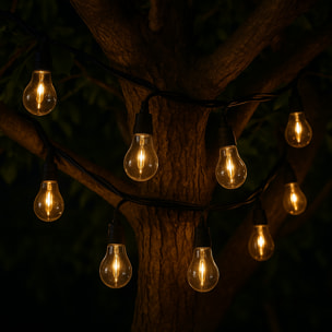 2 Guirlande solaire PARTY MAX 10LED 7.5M