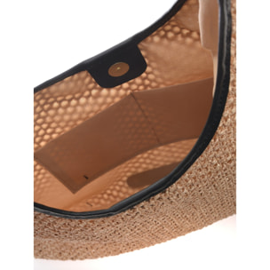 Borsa da mare Carla Ferreri Nero