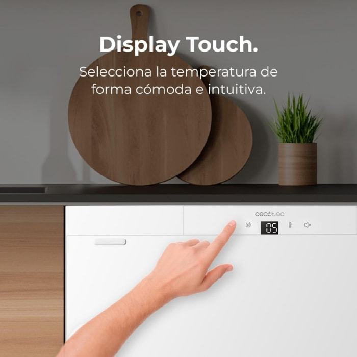 Cecotec Congelatore verticale da incasso Bolero Coolmarket TF BI 101 E