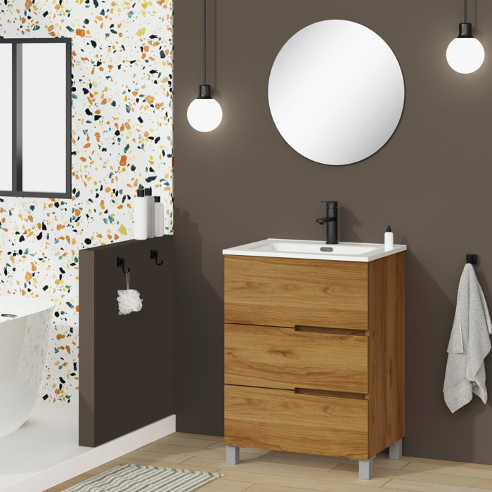 Conjunto de baño MEMPHIS 3C, Alday, 70cm, Teka