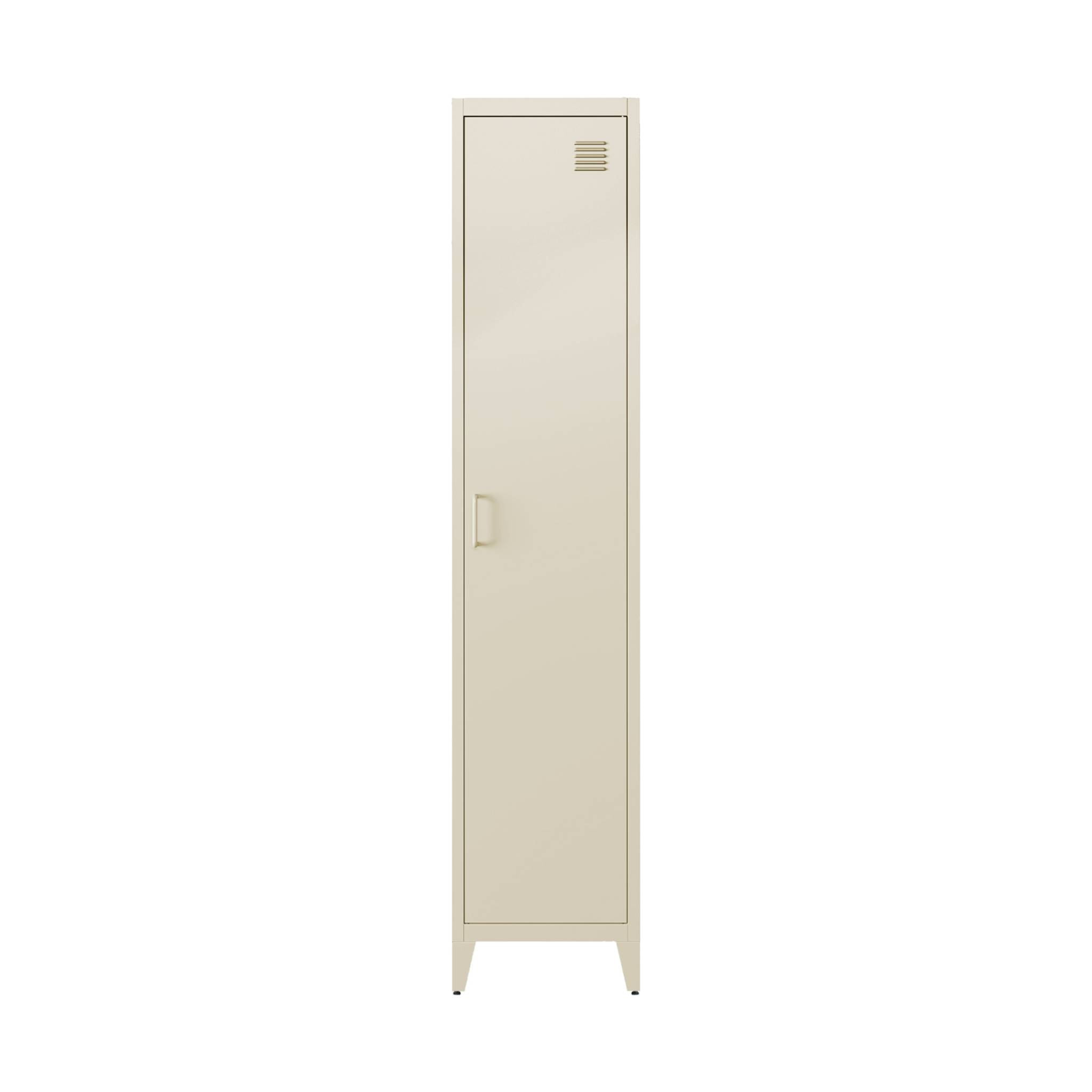 Armoire casier industriel métal 4 espaces de rangement (lot de 3) SOHO