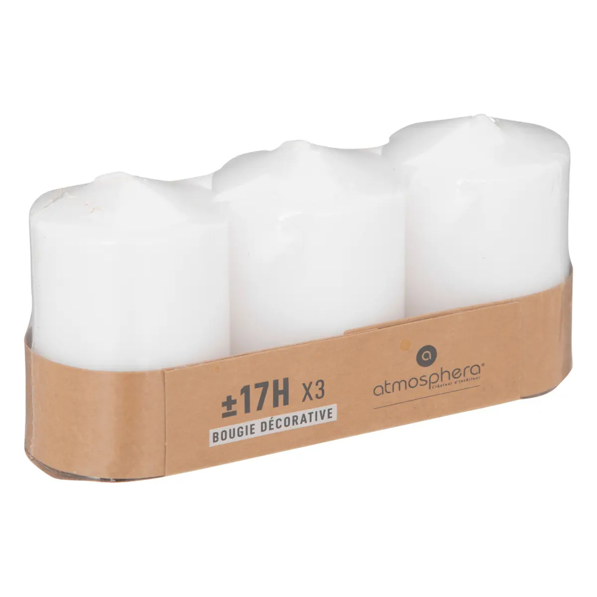 Bougie "Many" blanc 110g