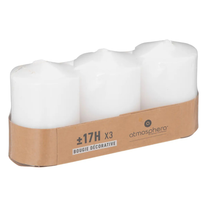 Bougie "Many" blanc 110g
