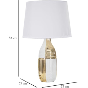 LAMPADA DA TAVOLO GLAM LINE CM Ø 33X54