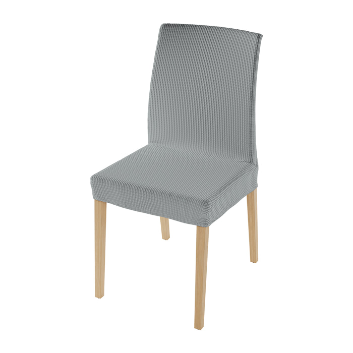 COPPIA VESTISEDIA CON SCHIENALE LESLIE, Microfibra/Elastan - GRIGIO CHIARO