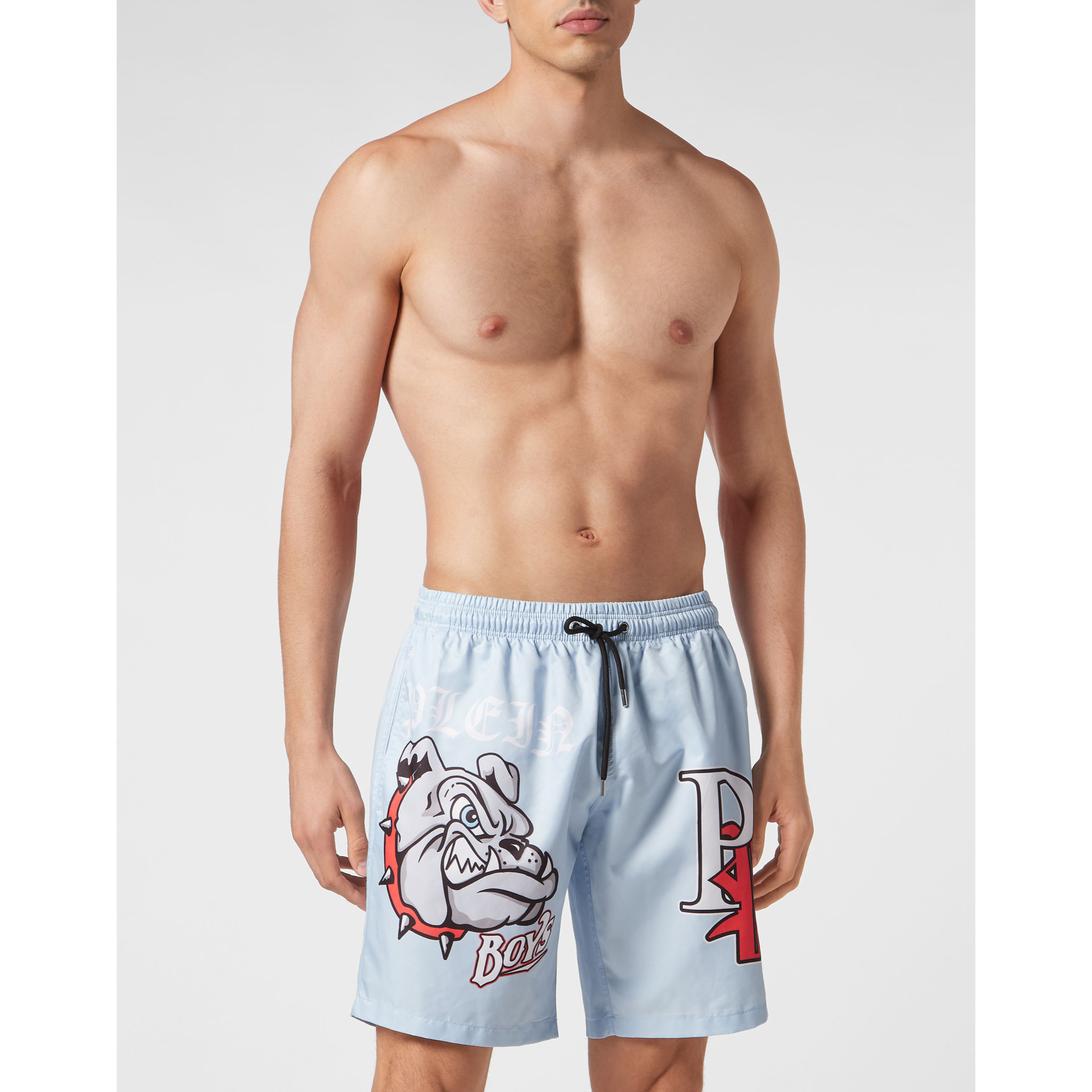 PHILIPP PLEIN Swim Trunks BULLDOGS