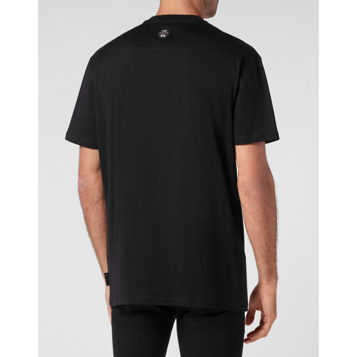 PHILIPP PLEIN T-Shirt Round Neck SNAKE