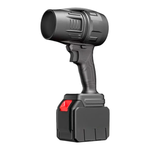 Electroventilador canalizado de 21V 200 W, bateria de litio extraible 6500 mah