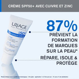 Bariéderm - Cica-Crème SPF50+ - Réparatrice au Cuivre-Zinc 40 ml