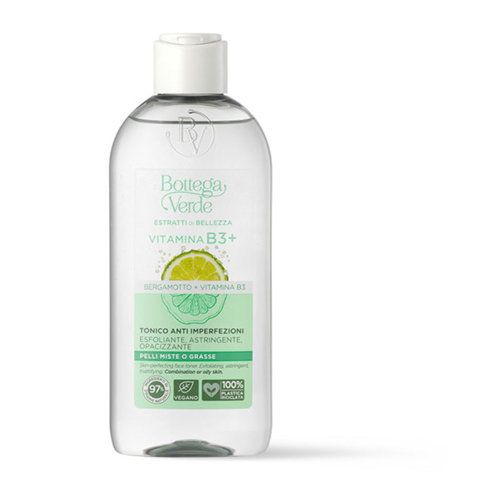 Estratti di bellezza - Vitamina B3+ - Tonico viso anti imperfezioni