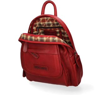 Zaino  da uomo In Vera pelle Made in Italy 33x25x11 cm