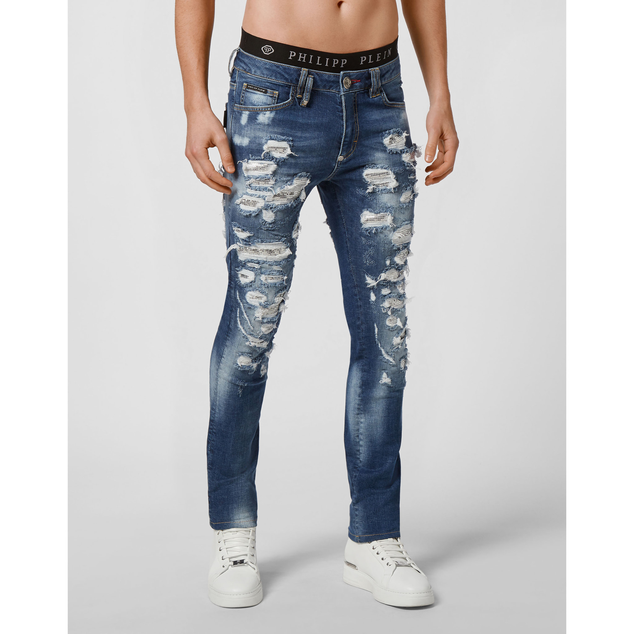 PHILIPP PLEIN Jeans taglio Slim