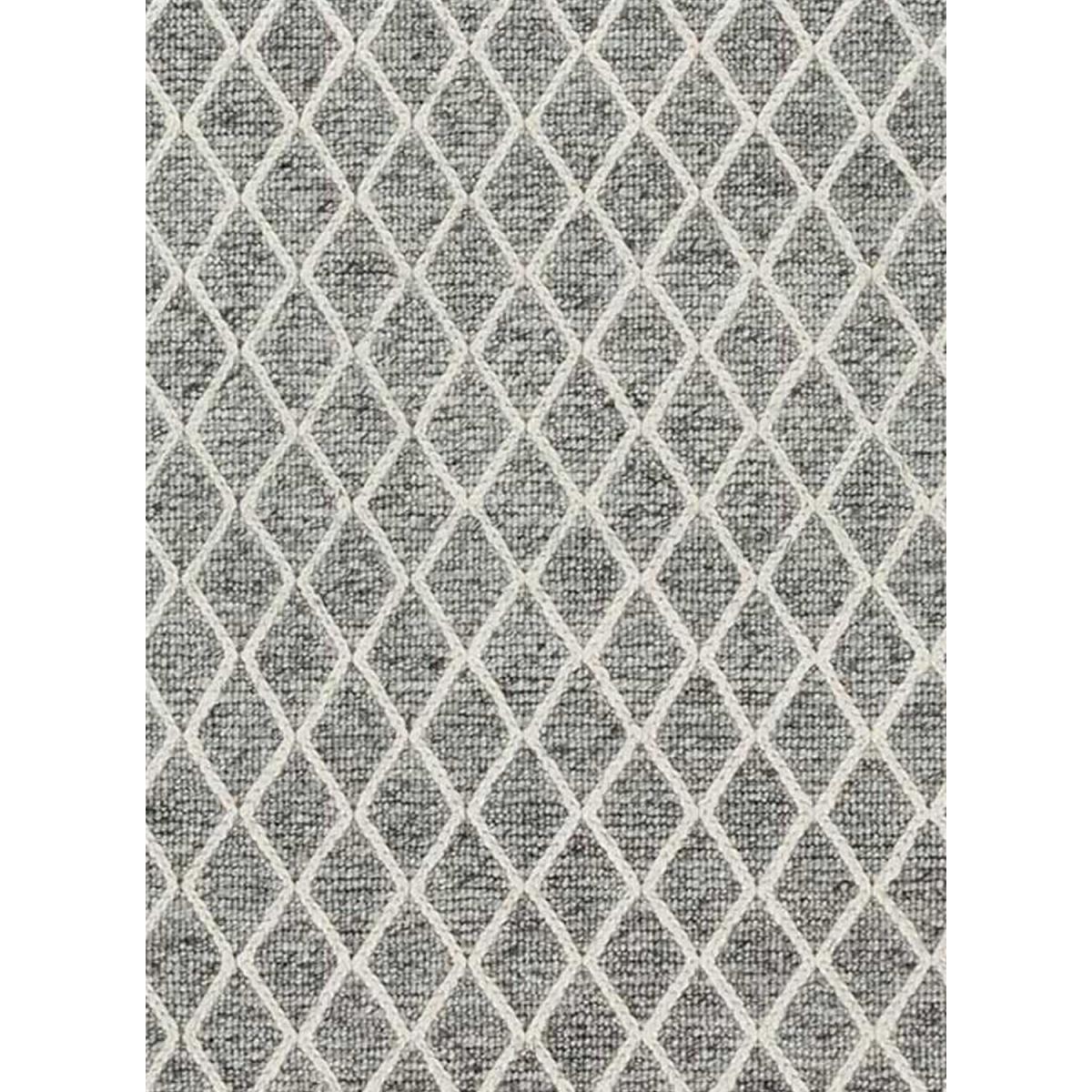Tapis salon et chambre fait main en laine motif scandinave WAXE