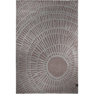 Tapis salon et chambre tissé motif géométrique NALE