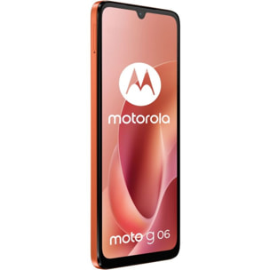Smartphone MOTOROLA G06 128Go Arabesque orange