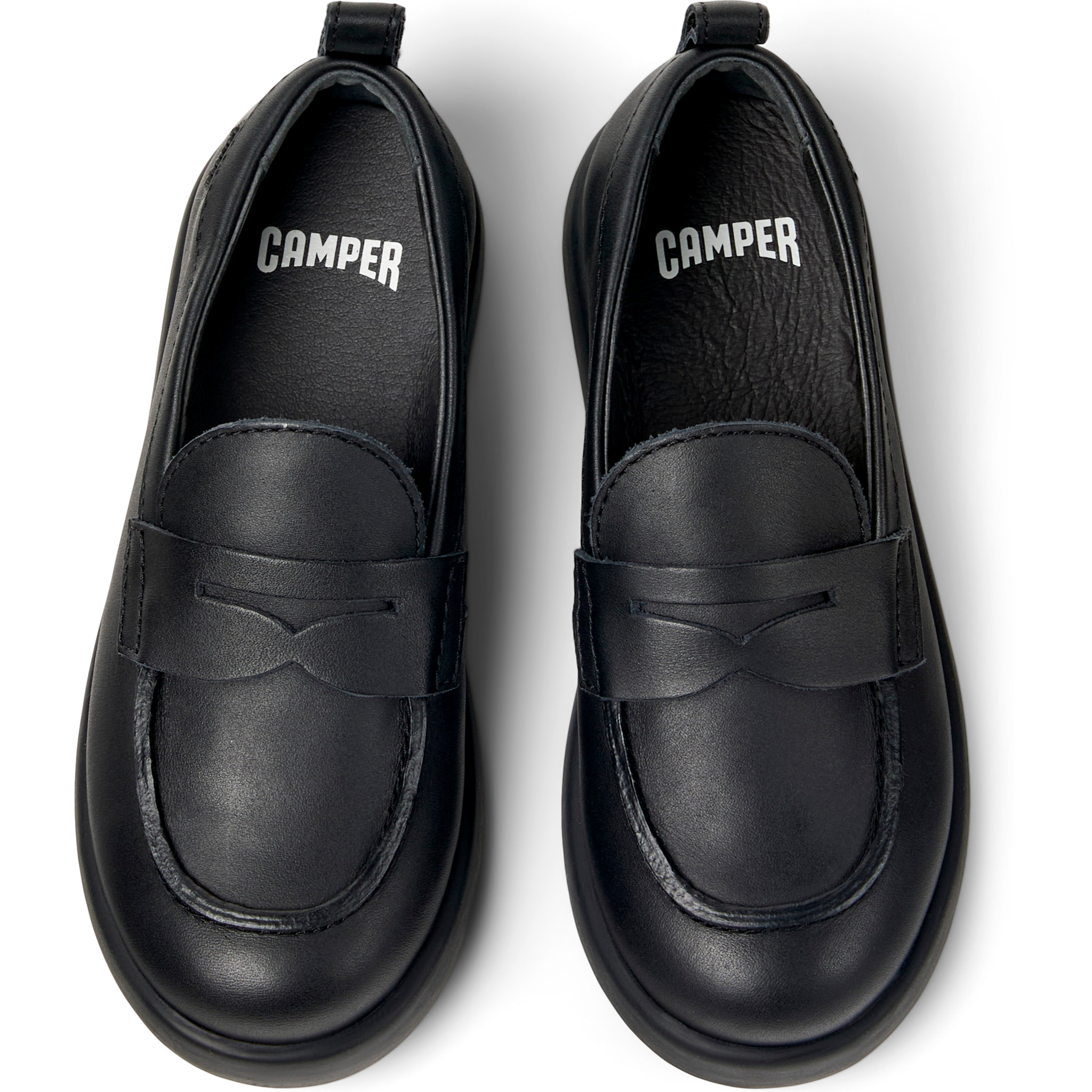 Bailarinas - CAMPER Duet - Negro - Cuero liso