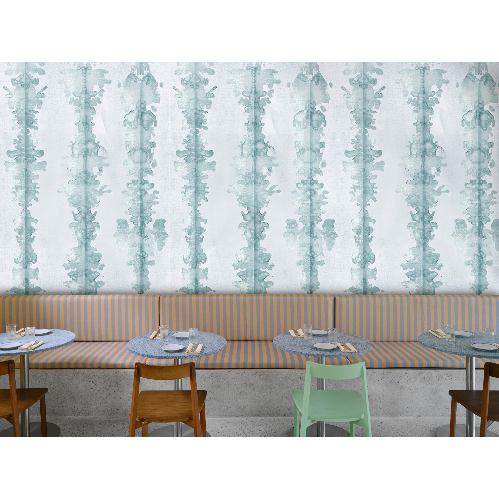 Carta da Parati Macchie Inchiostro