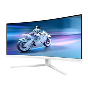Ecran PC Gamer PHILIPS Evnia 34M2C5501A 34" Incurvé WQHD 180Hz Fast VA HDR 400 HDMI 2.1 Ambiglow