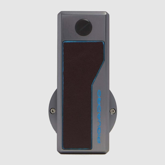 Piquadro Portachiavi con porta AirTag®, personalizzabile