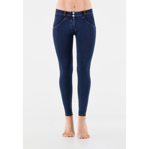 Jeggings push up WR.UP® superskinny jersey-denim organico