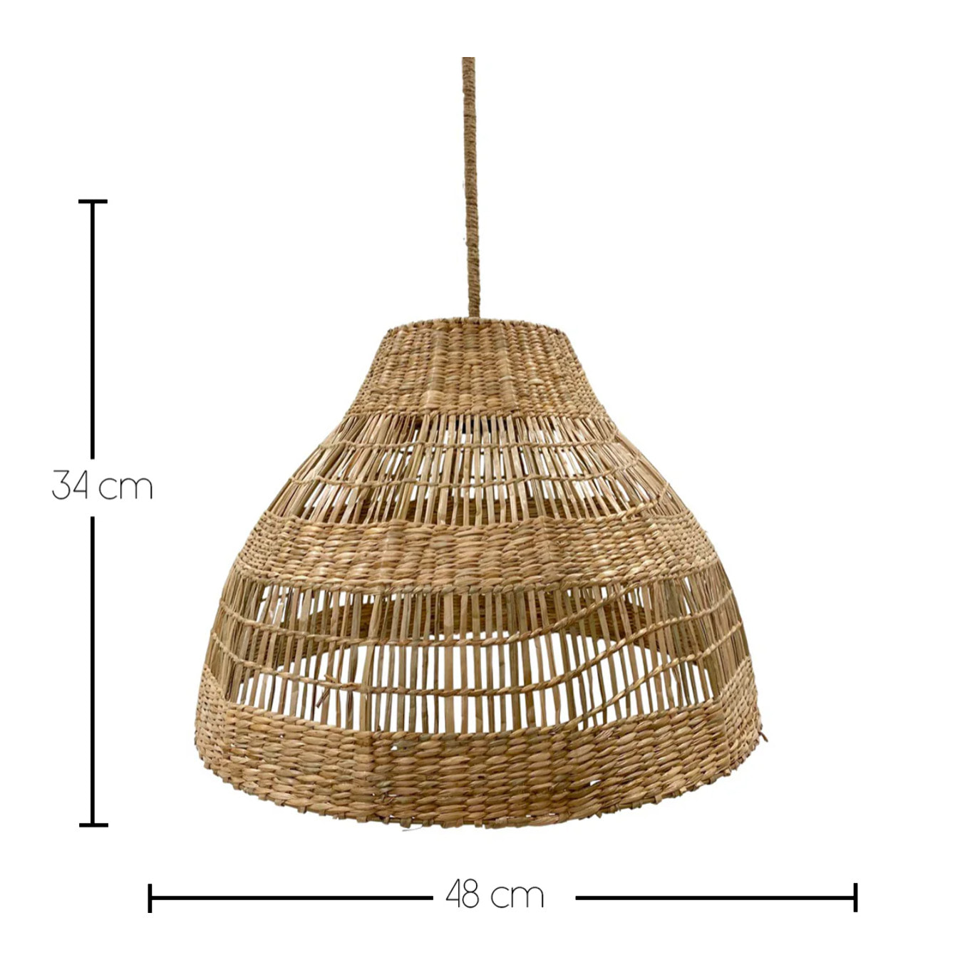 Suspension sans fil MERIDA RGB H34CM