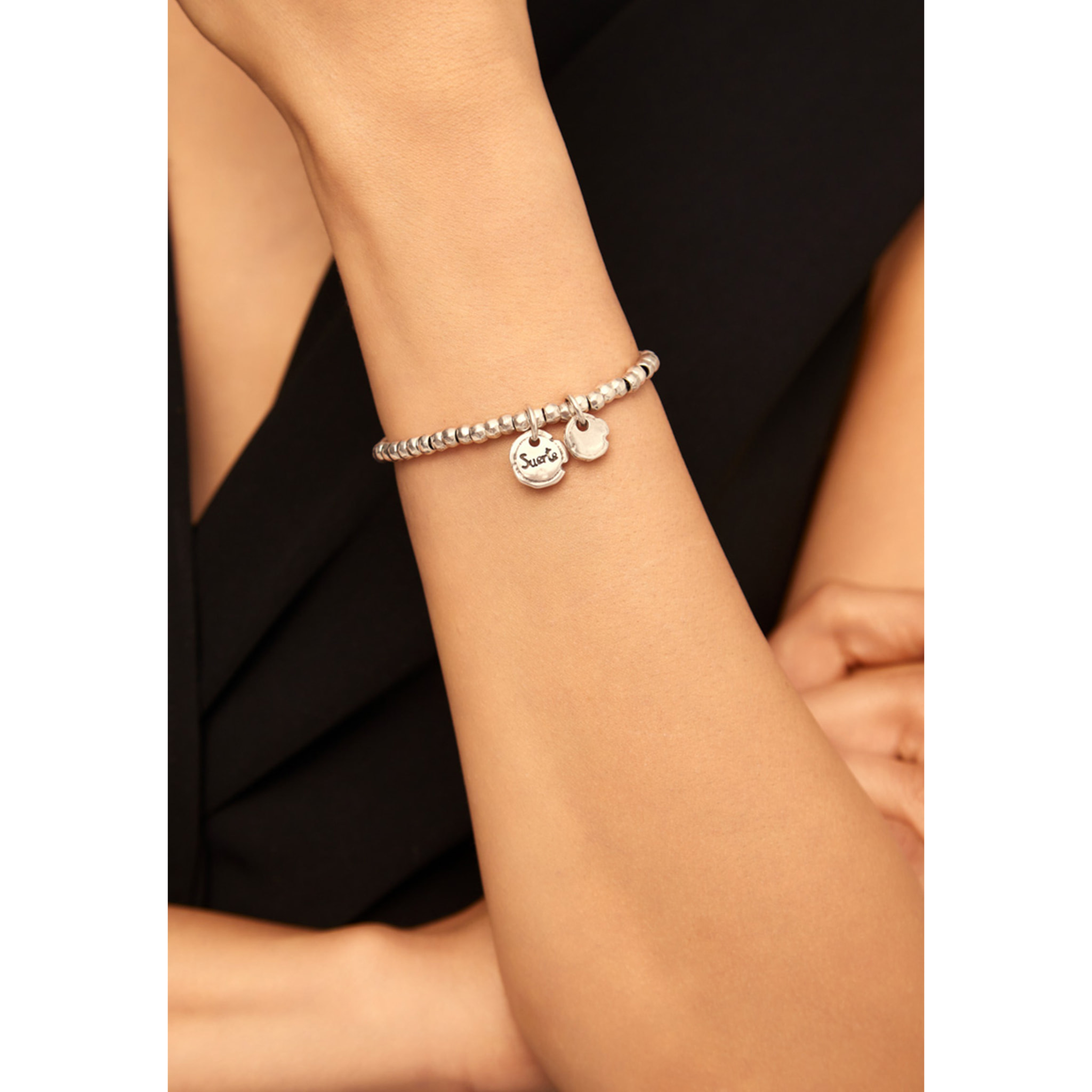 Pulsera SURTE CERTIFICADA PLATEADO L