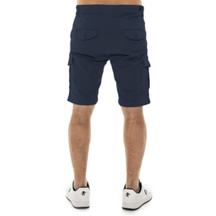 Pantalón cargo de hombre Leone Easy de sarga con trabillas