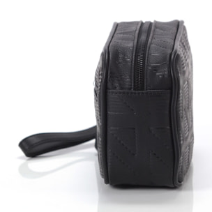 Borse Antony Morato Pouch In Tumbled Pu Stampato Nero Nero