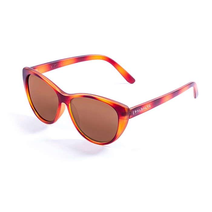 Gafas de sol PALO ALTO ZURRIOLOA - Demi naranja marrón / Ahumada
