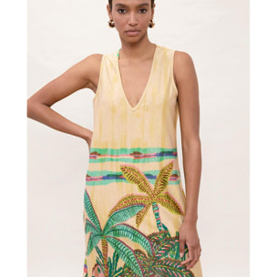 Abito con stampa circolare