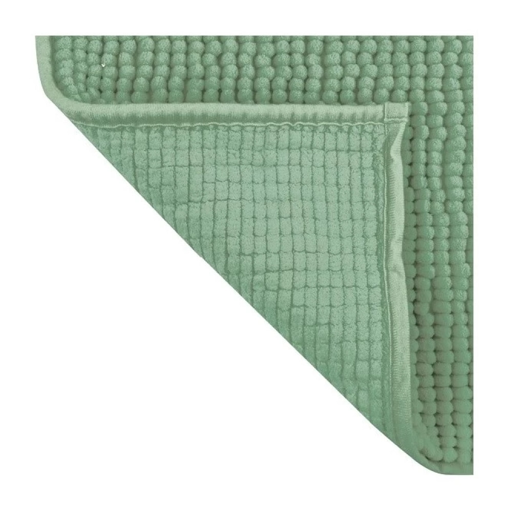 Tapis de bain Microfibre CHENILLE 50x80cm Vert Basil MSV