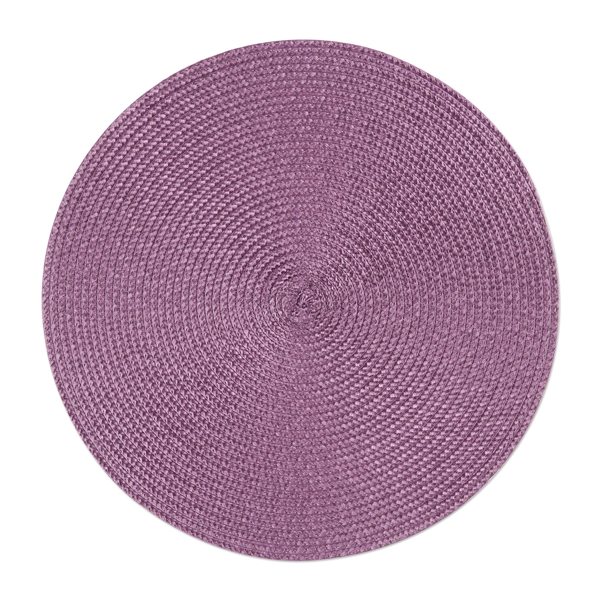 Set de 6 sets de table ronds Excelsa – Round, Polypropylène Violet