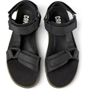 Sandalias - CAMPER Oruga - Negro - Piel de ante