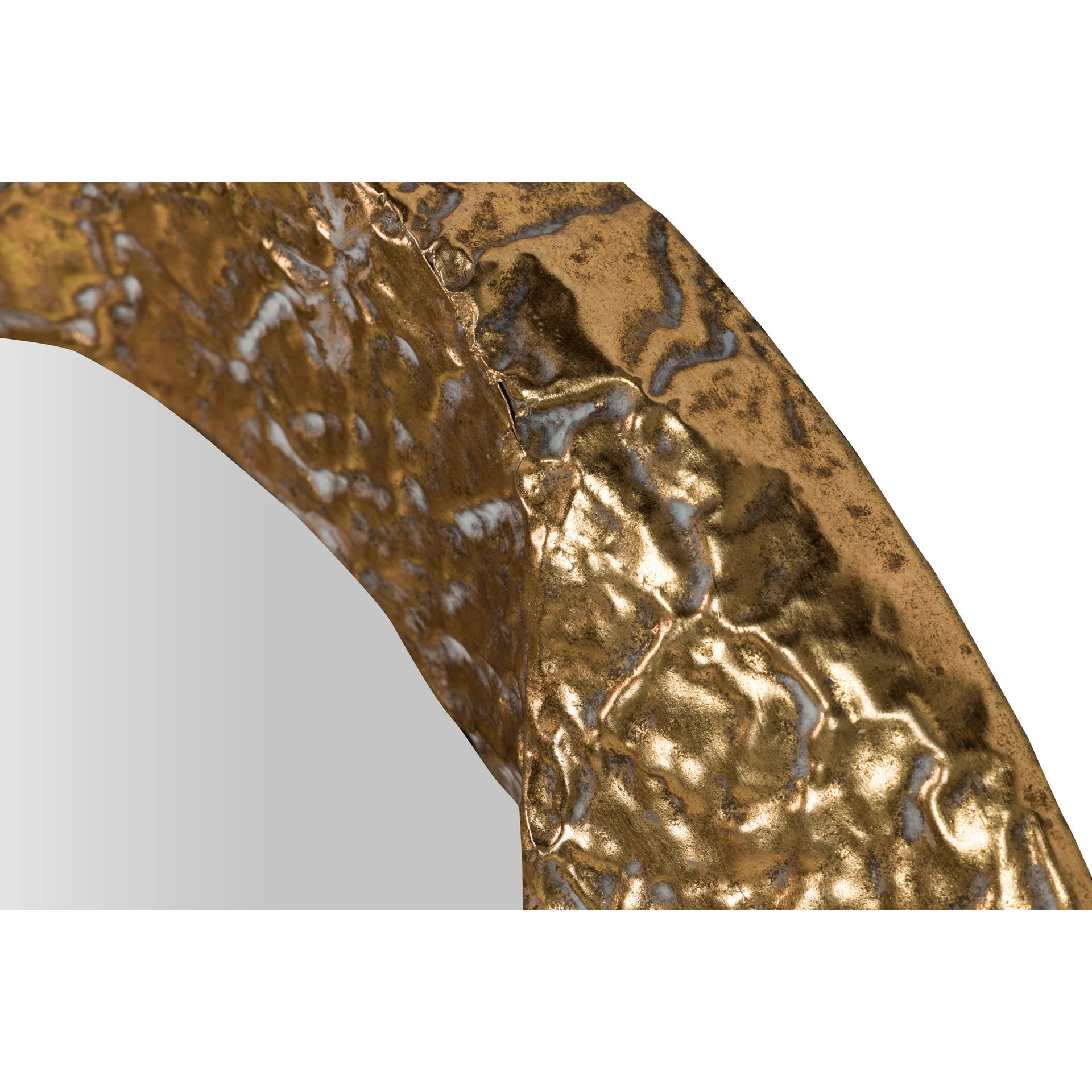 Espejo Metal Dorado 104x7x104 Cm