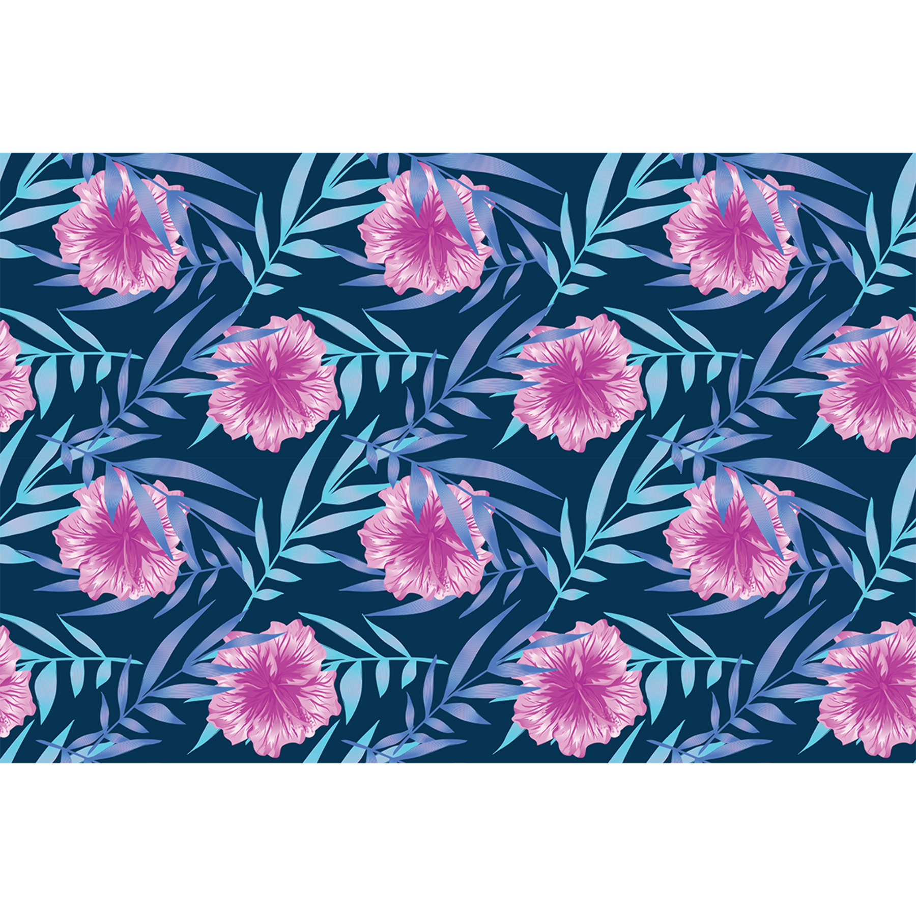 Sticker meuble tropical zamango 40 x 60 cm