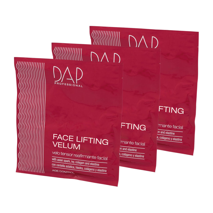 Voile raffermissant raffermissant visage lot de 3