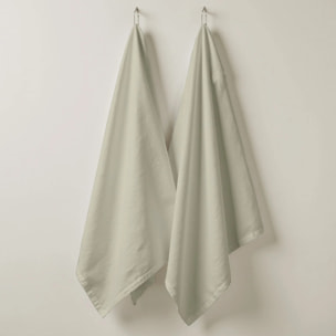 Lot de 2 torchons de cuisine 100% coton Harvard Pierre