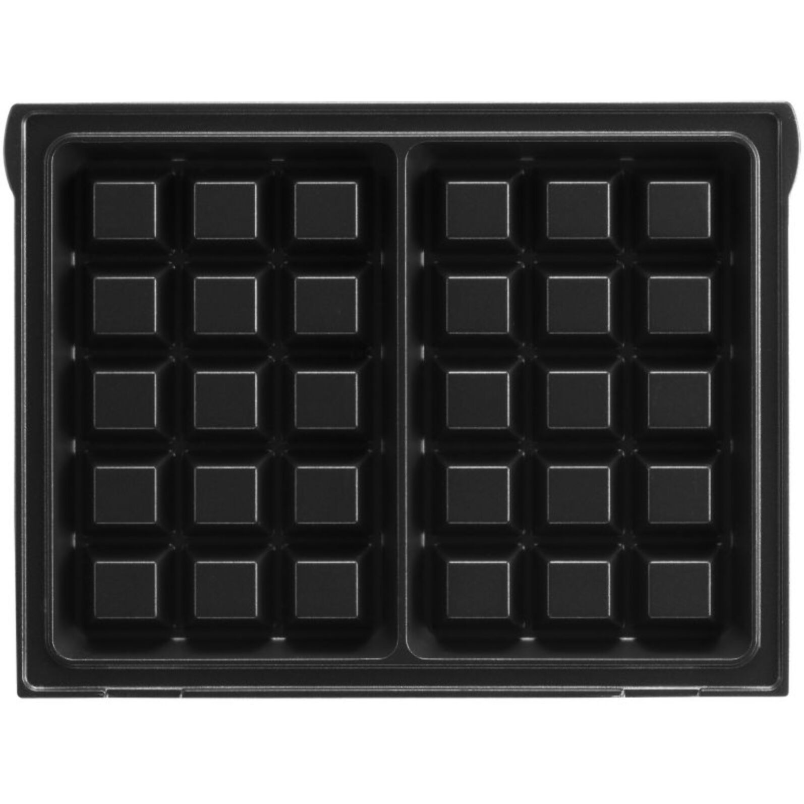 Croq/Gauf/Gril LAGRANGE Tarti Gaufres noir maxi