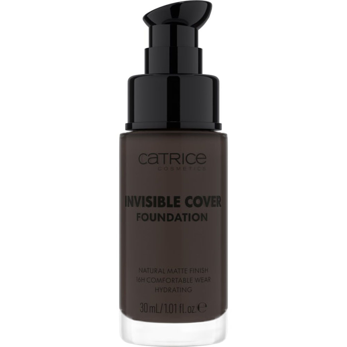 Invisible Cover Foundation - Fond de Teint Couvrant Invisible Fini Mat 30ml