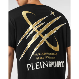 PLEIN SPORT T-Shirt Round Neck Ss SCRATCH