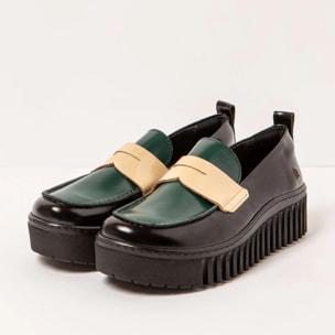 Zapatos 1530S NAPPA SHINNY BLACK-JUNGLE/BRIGHTON color Black-jungle