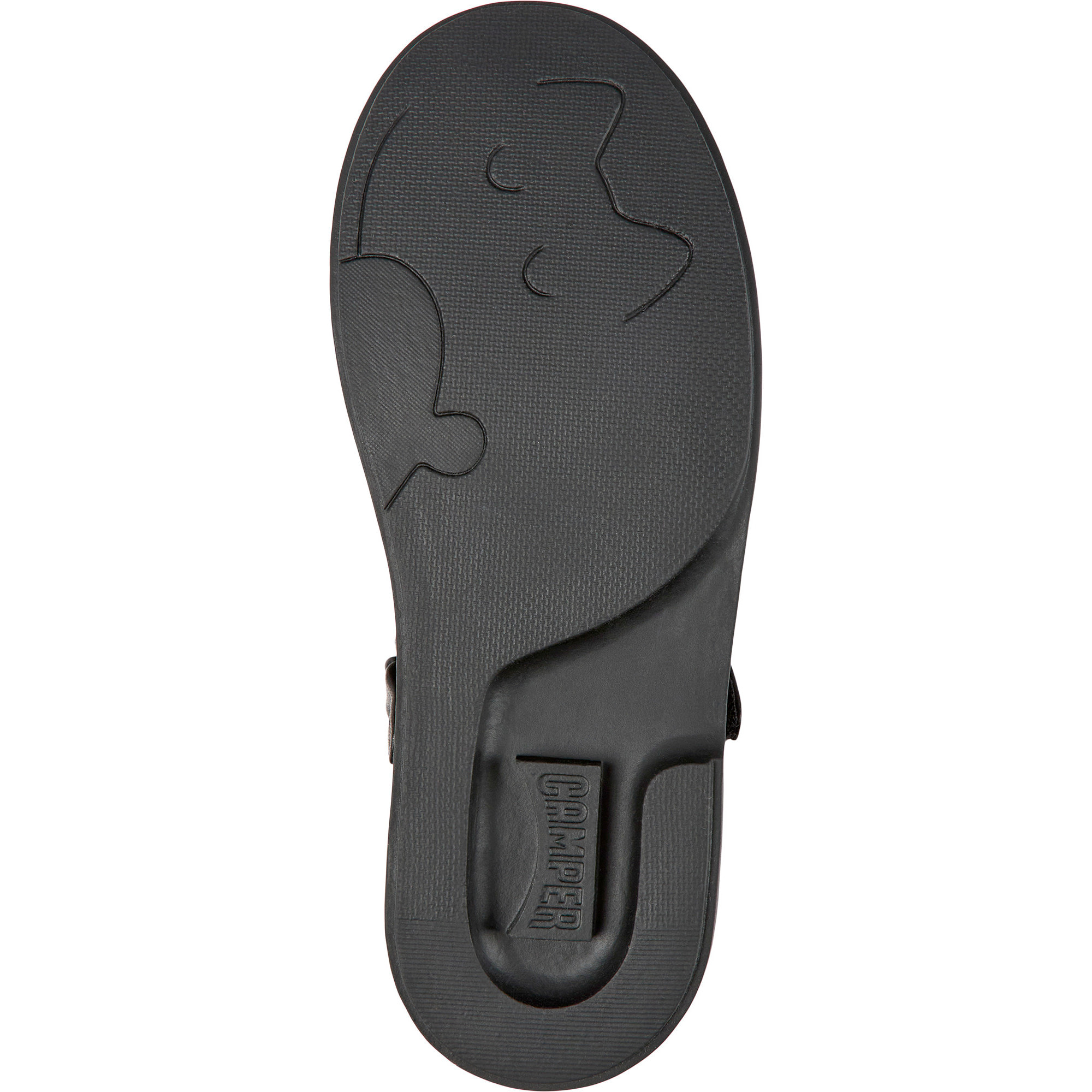 Ballerini - CAMPER Duet Twins - Nero - Pelle liscia