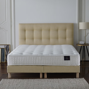 Ensemble matelas ressorts mémoire de forme, PULSAR + sommier 11 cm