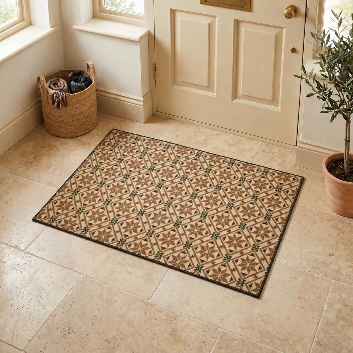Tapis salon et chambre tissé PIDI