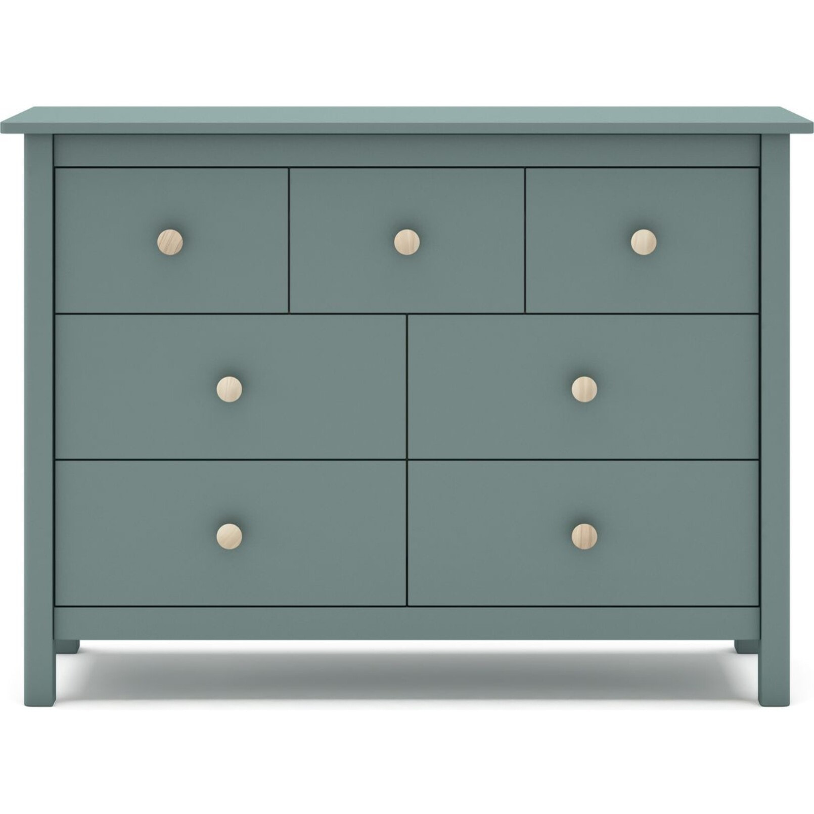 Commode enfant 7 tiroirs en bois massif - MELVIN