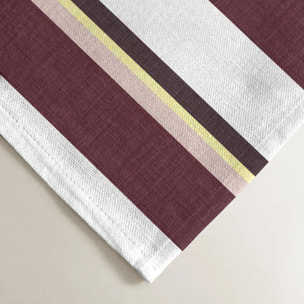 Lot de 4 serviettes Kai Grenat