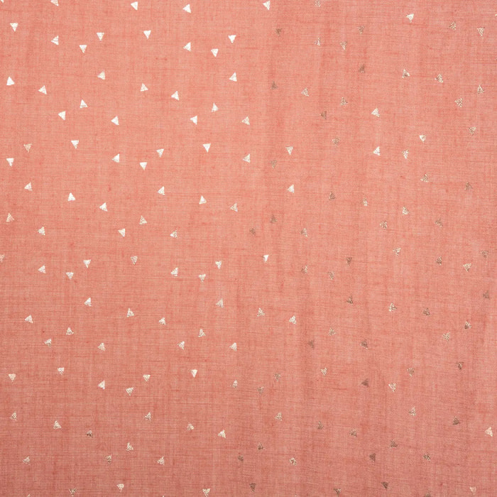 Rideau à oeillets "Berlingot" - rose terracotta 140x250 cm